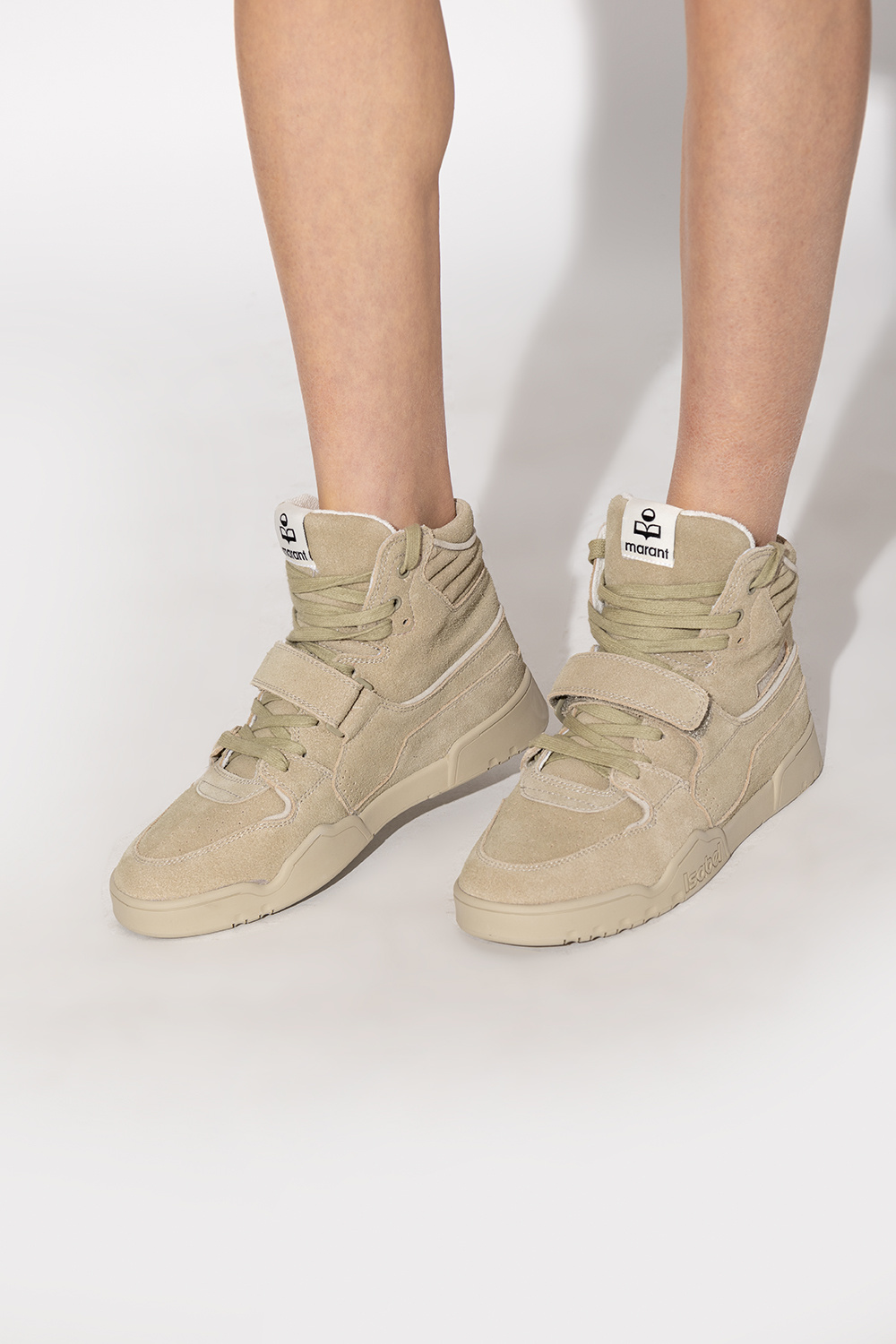 The Shoe Company SchaferandweinerShops Australia top sneakers Isabel Marant Beige Alsee high